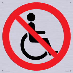 P914 Prohibition: No disabled access